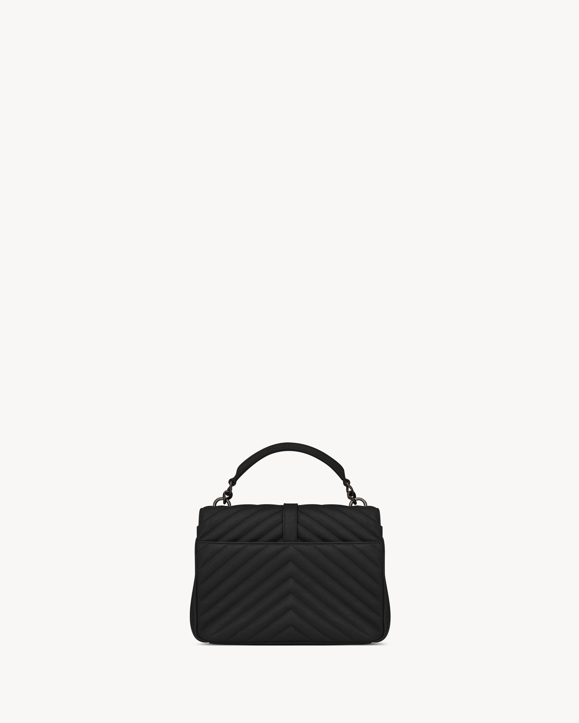 COLLEGE MEDIUM IN QUILTED SUEDE Product Image