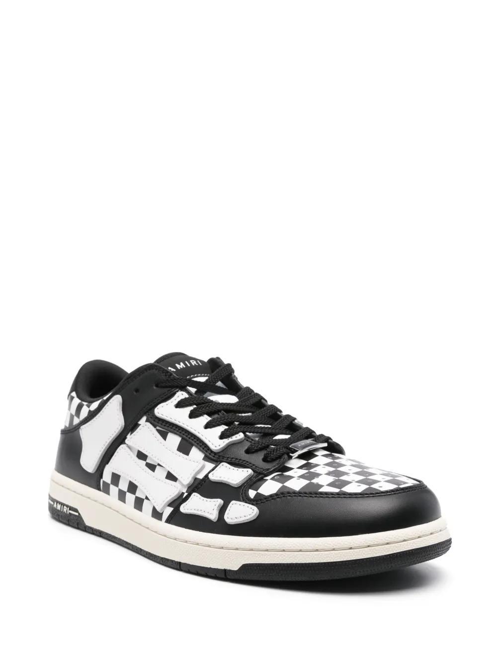 Skel Top Low check-pattern sneakers Product Image