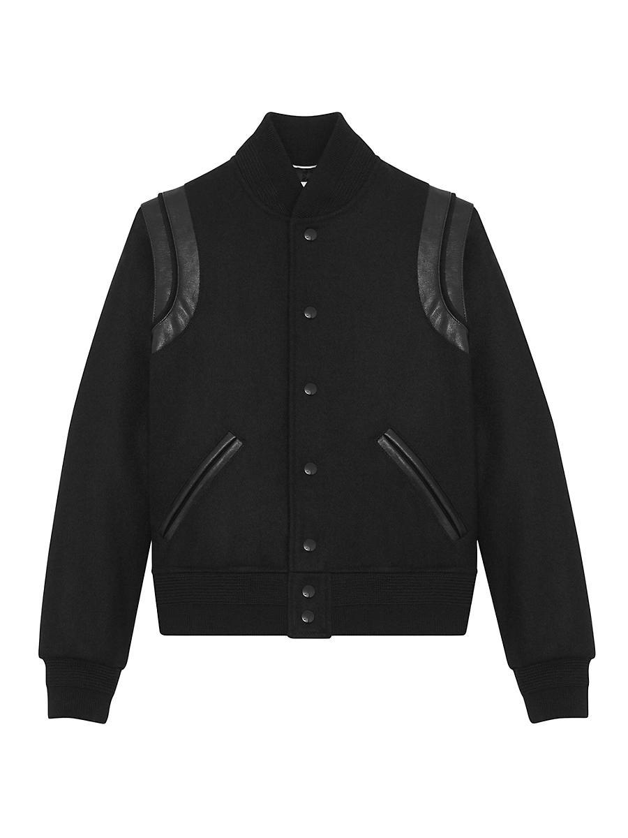 Mens Saint Laurent Teddy In Wool Product Image