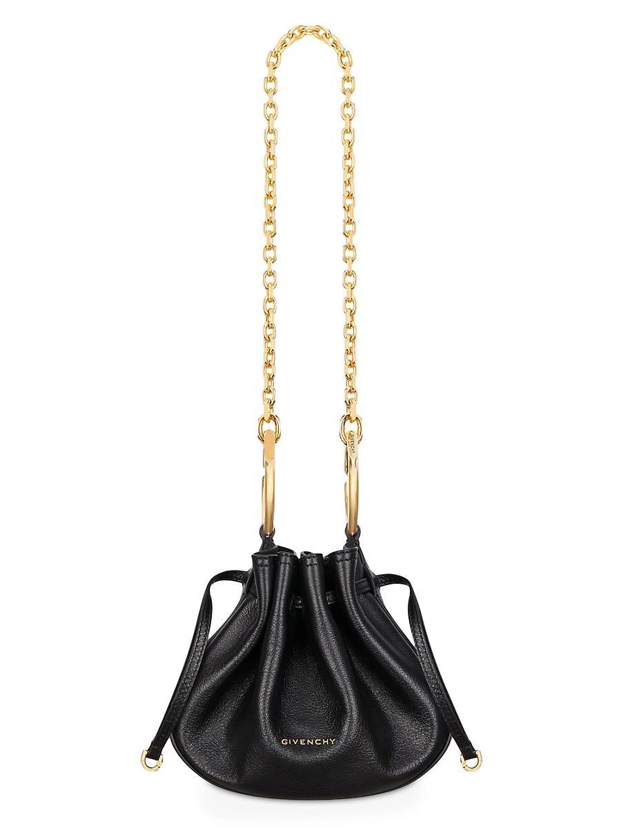 Womens Mini Pumpkin Bag in Leather Product Image