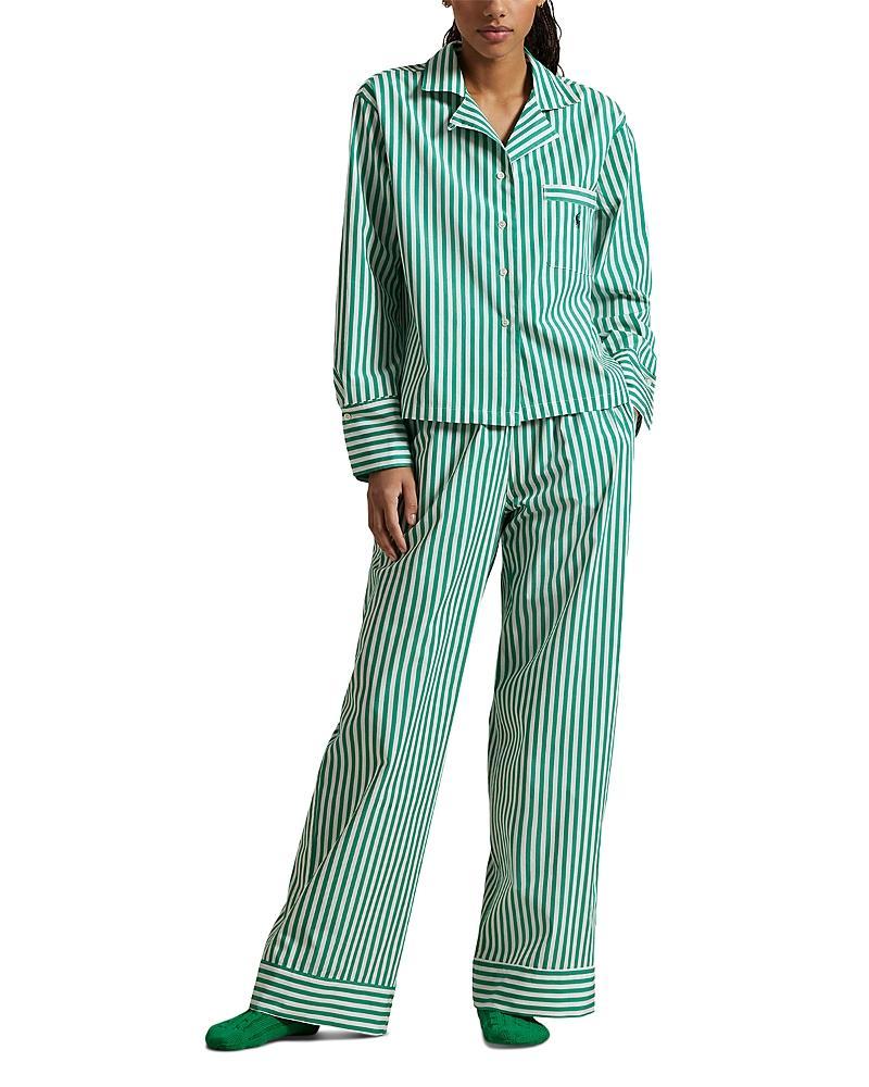 Bailey Woven Pajama Set Product Image