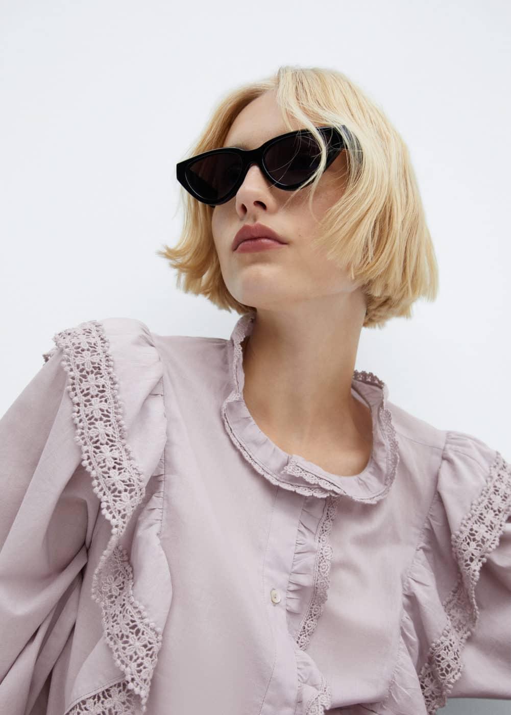 MANGO Matilda Blouse Women's Blouse Product Image