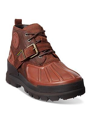 Polo Ralph Lauren Mens Oslo Low Waterproof Leather & Suede Boot Product Image