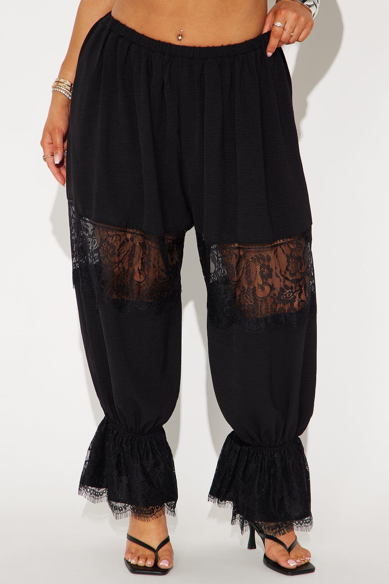 Kloe Cropped Pant - Black Product Image