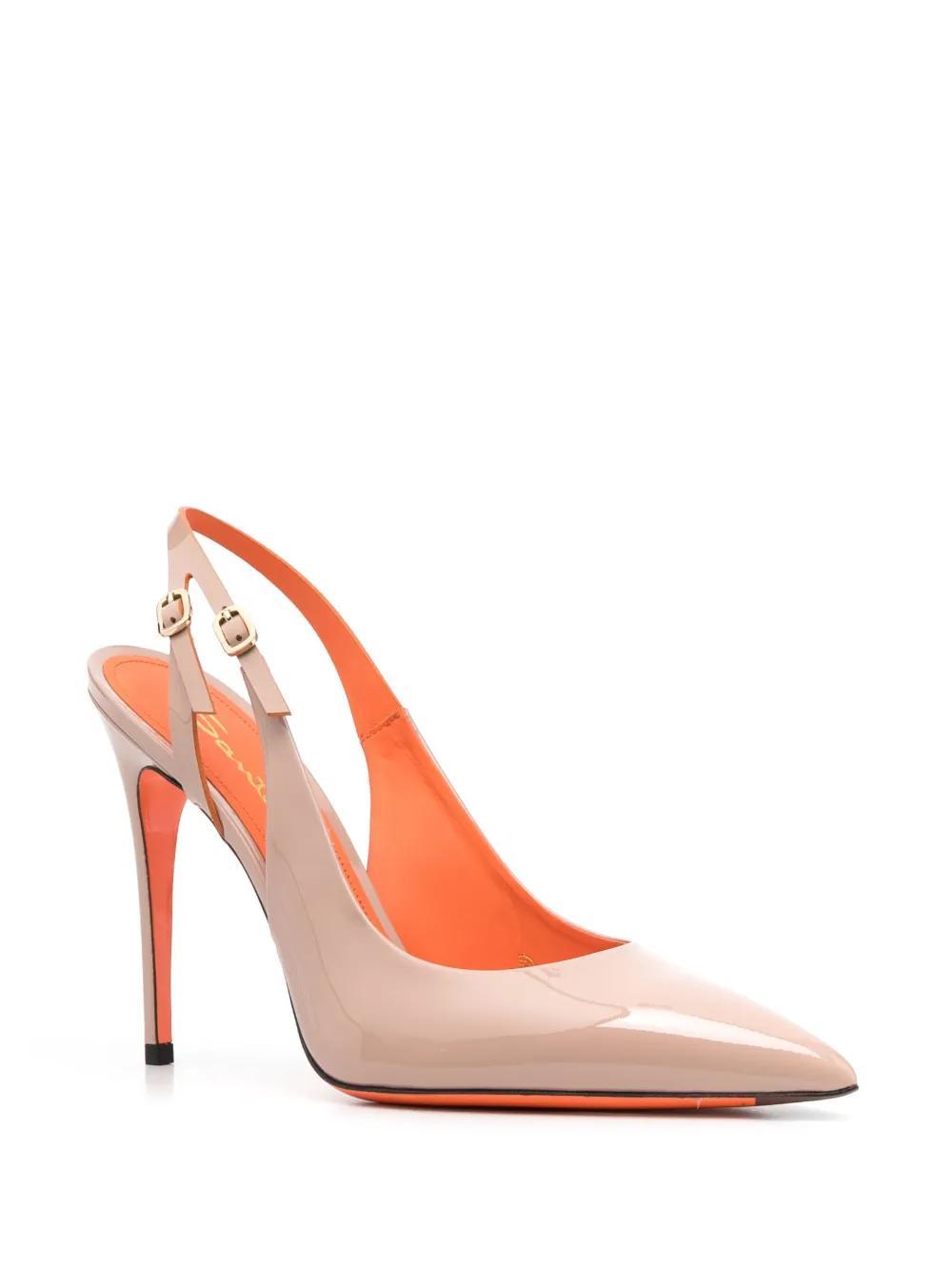SANTONI Audrey Pumps In Beige Product Image