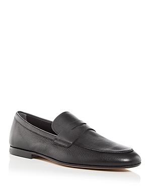 Ferragamo Mens Foster Suede Loafers Product Image