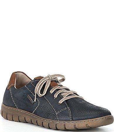 Josef Seibel Steffi 62 Waterproof Leather Oxford Sneakers Product Image