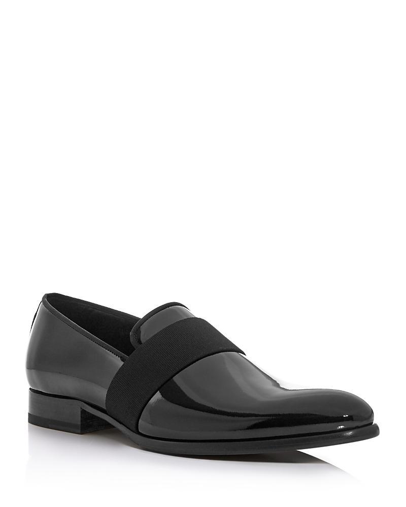 To Boot New York Mens Perry Patent Slip On Formal Loafers Product Image