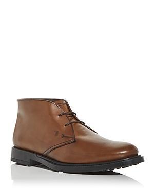 Tods Mens Desert Suede Chukka Boots Product Image
