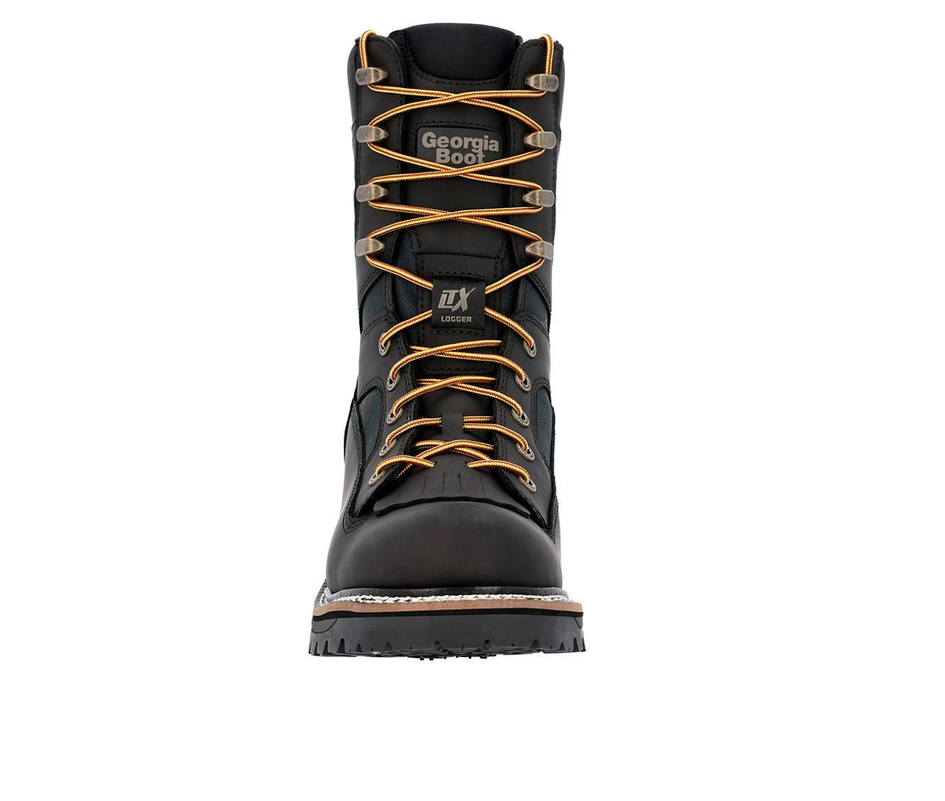Men's Georgia Boot LTX Logger Composite Toe Waterproof Work Boots Product Image