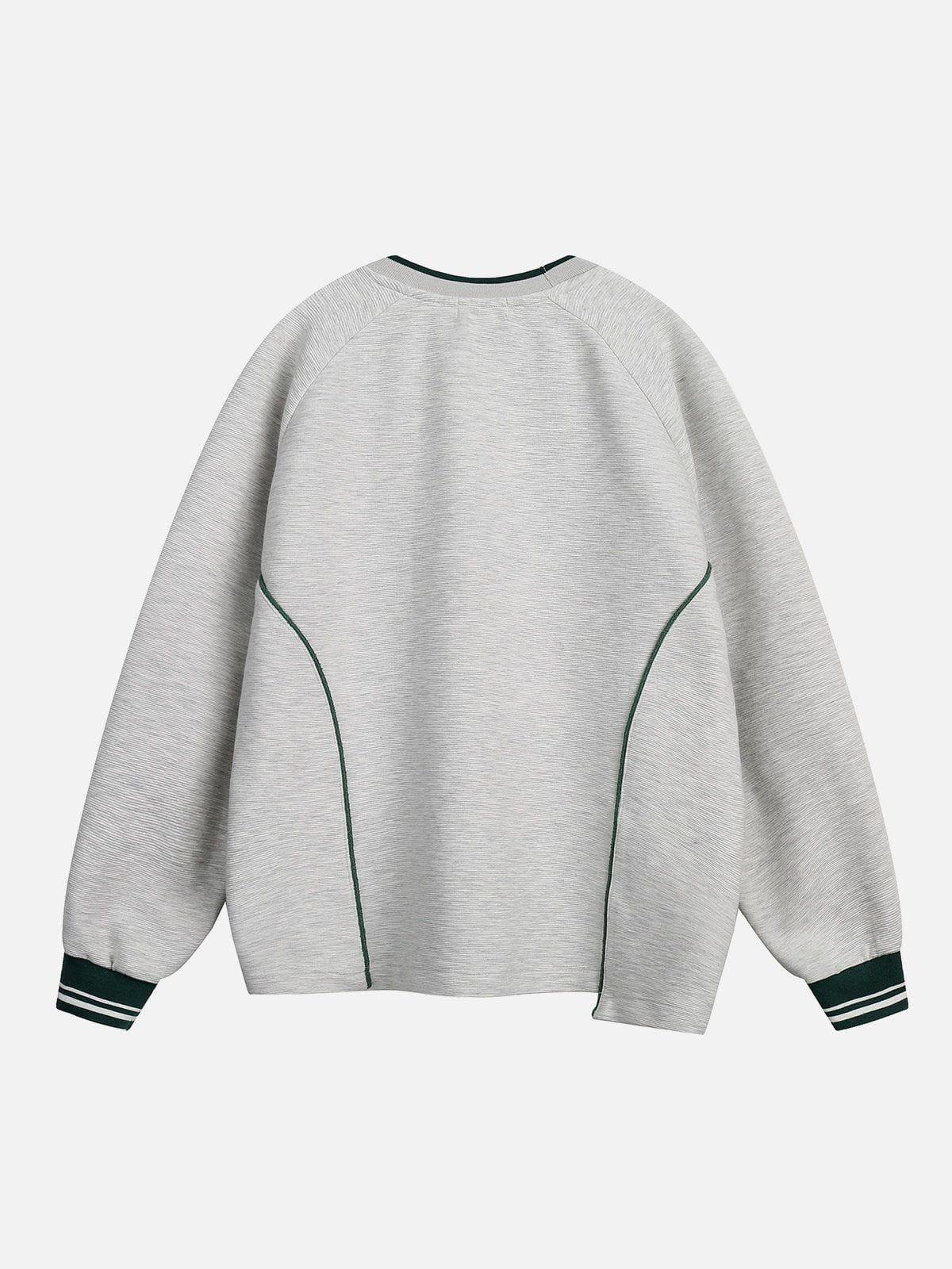 Aelfric Eden Embroidery Number Sweatshirt Product Image