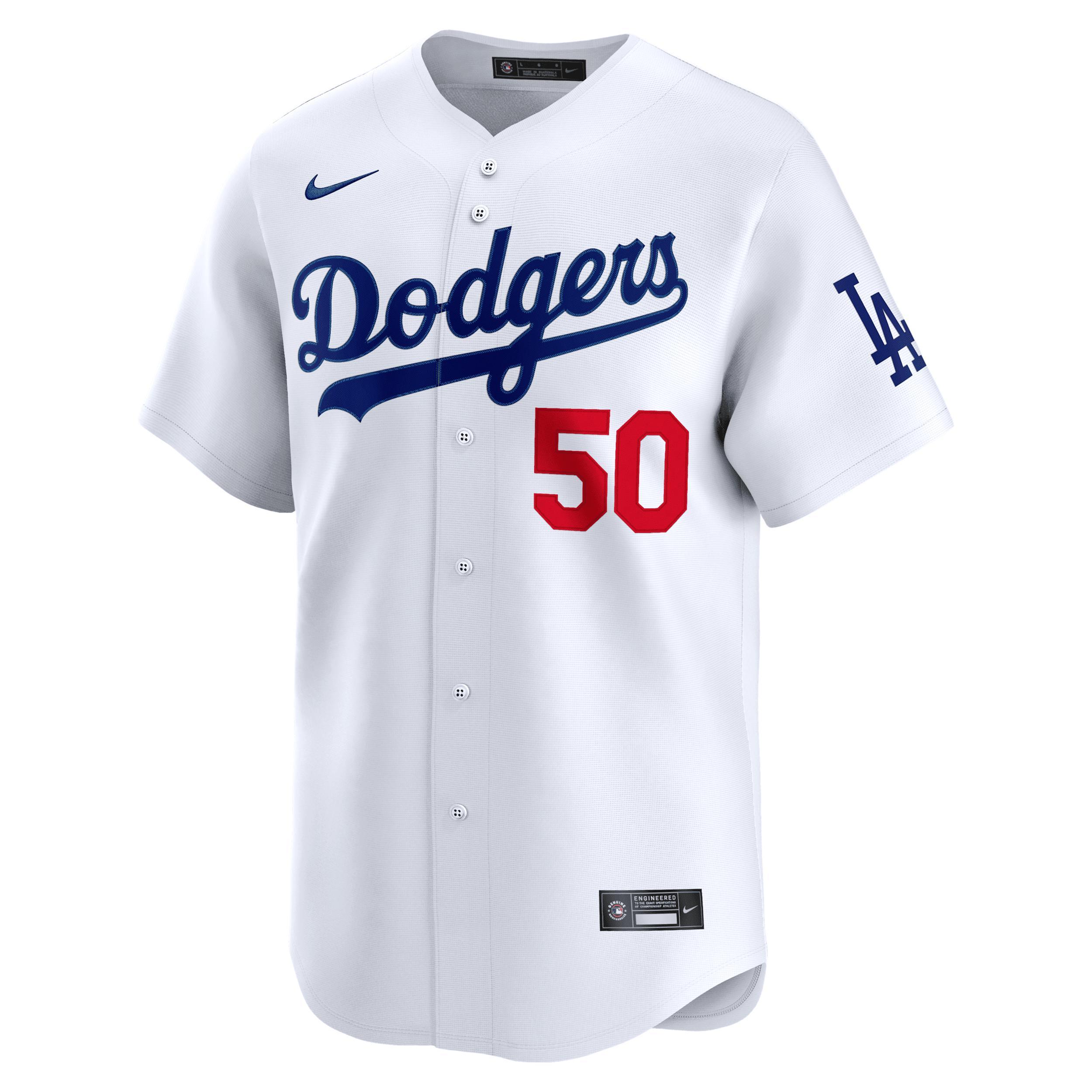 Mookie Betts Los Angeles Dodgers Nike Men's Dri-FIT ADV MLB Limited Jersey Product Image