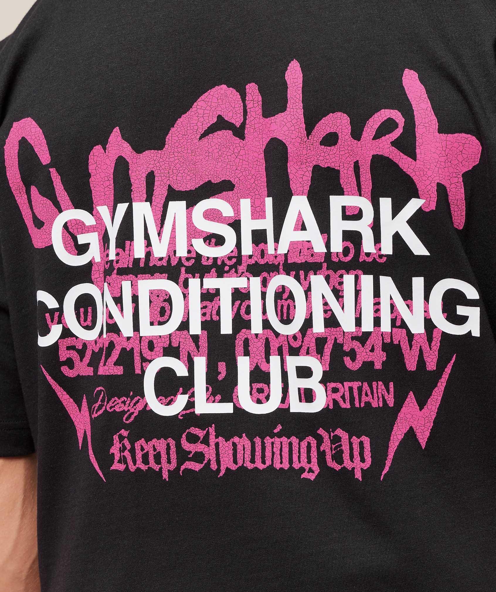 Gymshark GSCC T-Shirt - Black Male Product Image