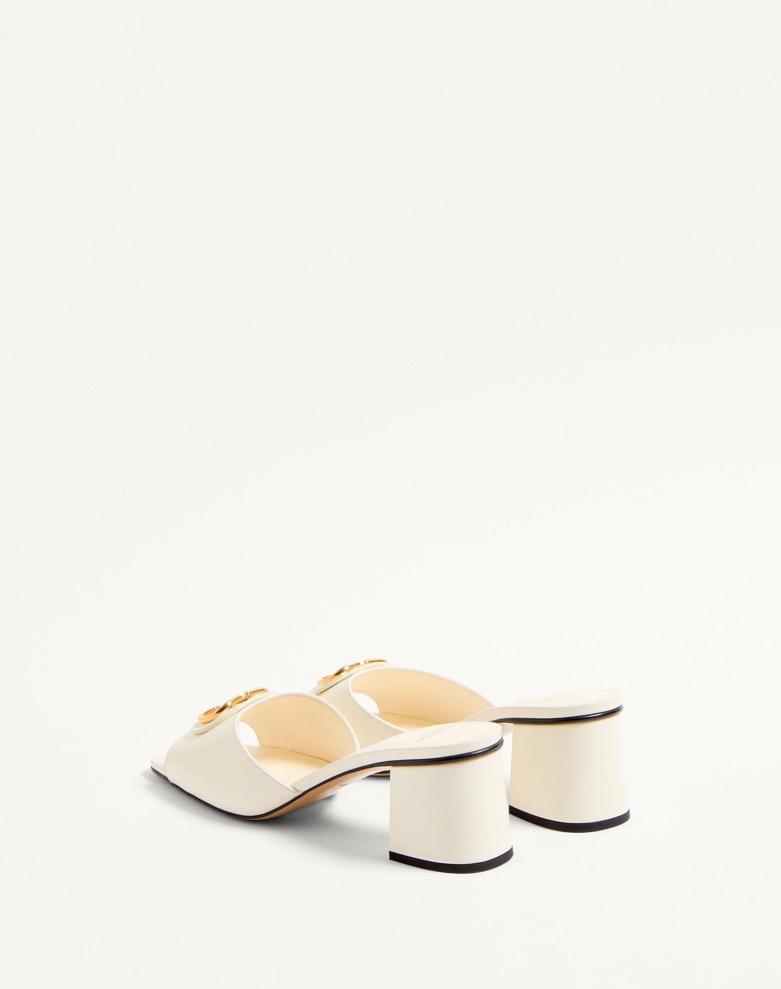 Vlogo Signature Slide Sandal In Calfskin 60Mm Product Image