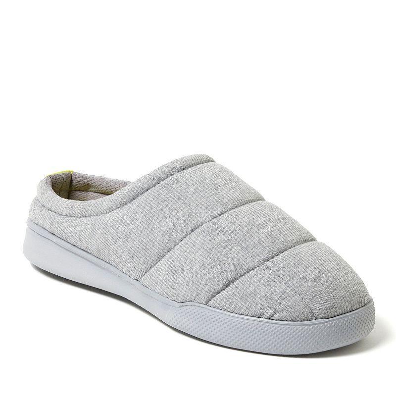 Dearfoams Brayden Men's Quilted All Day Lounge Clog Slippers, Size: XL, Black Product Image