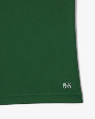 Colour-Block Printed Tennis Polo Shirt Product Image