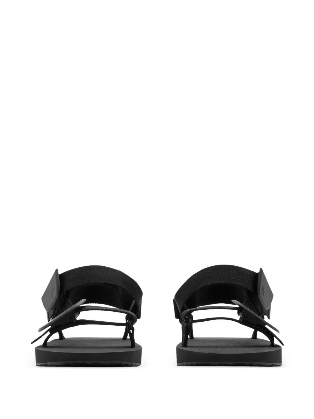 Trek logo-debossed sandals  Product Image