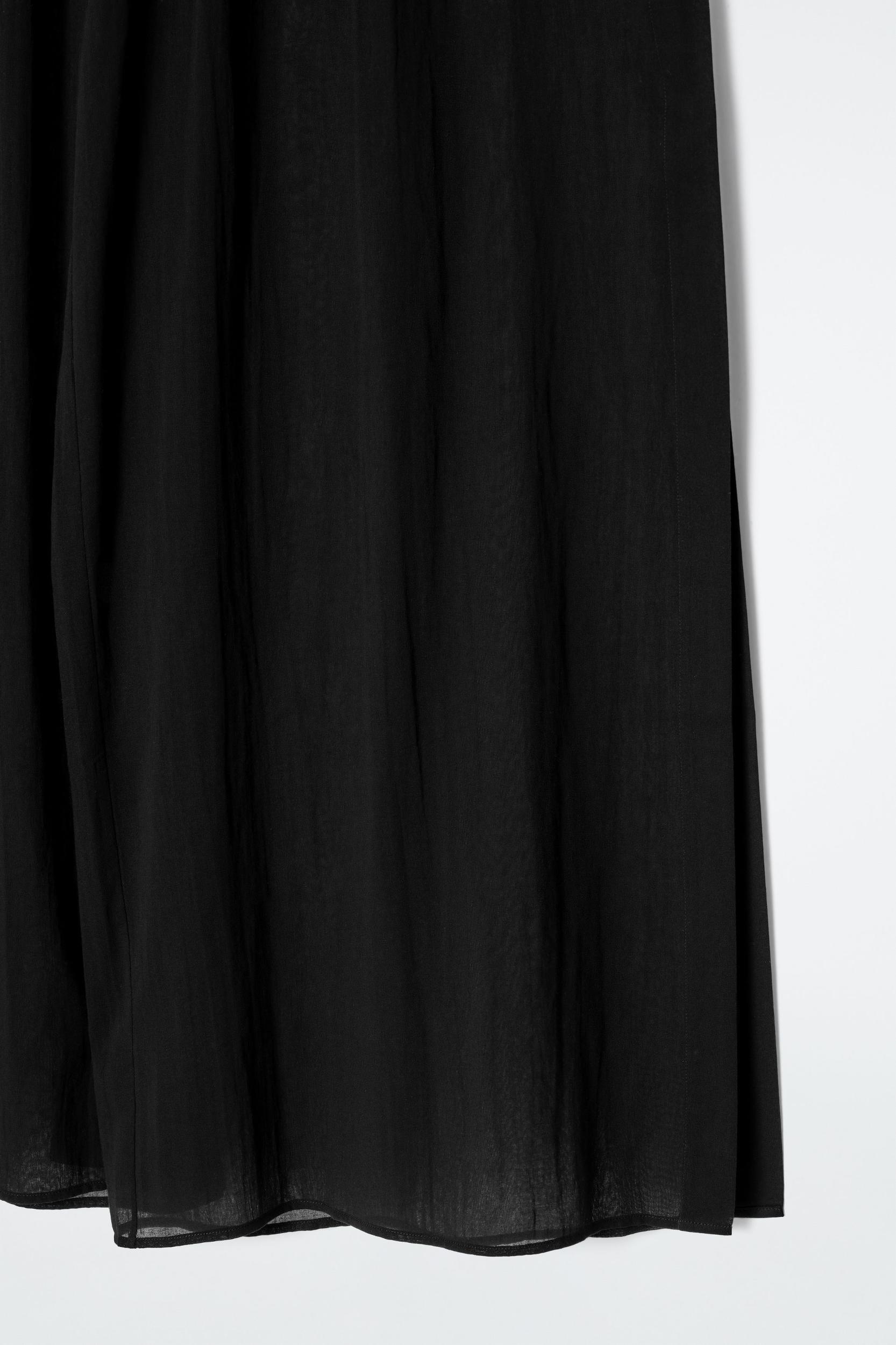 CRINKLED COTTON BEACH PANTS Product Image
