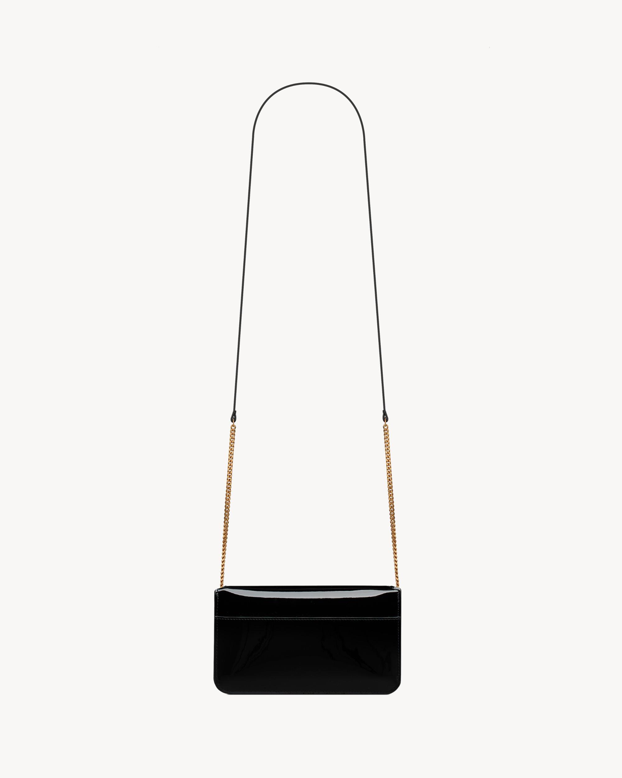 CASSANDRE phone holder IN PATENT LEATHER Product Image