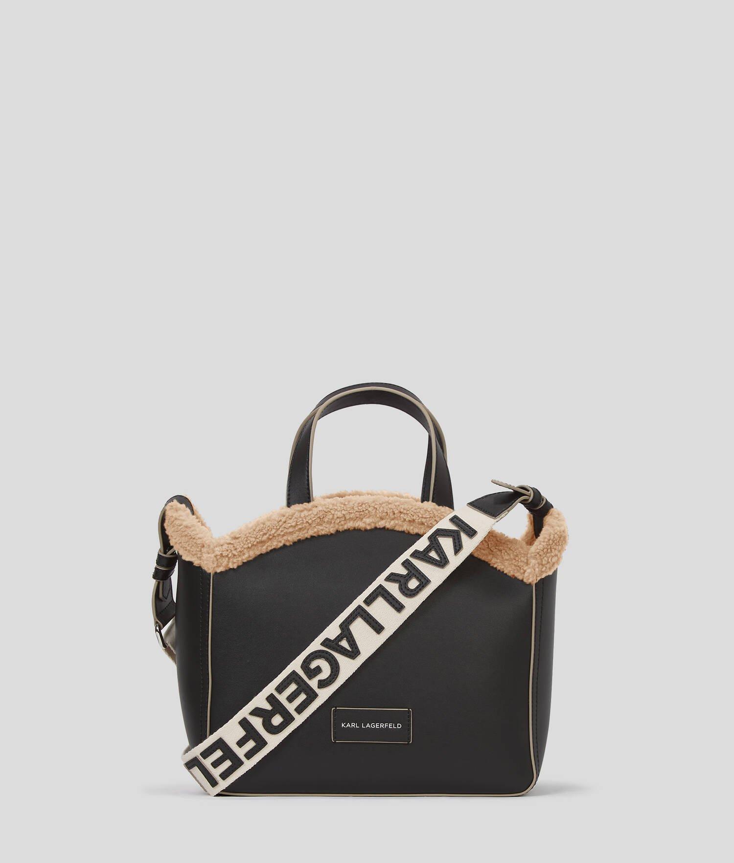 K/CIRCLE SHEARLING SMALL TOTE BAG Product Image