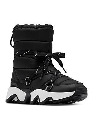 Kinetic Impact Puffy Lace-Up Snow Boots Product Image