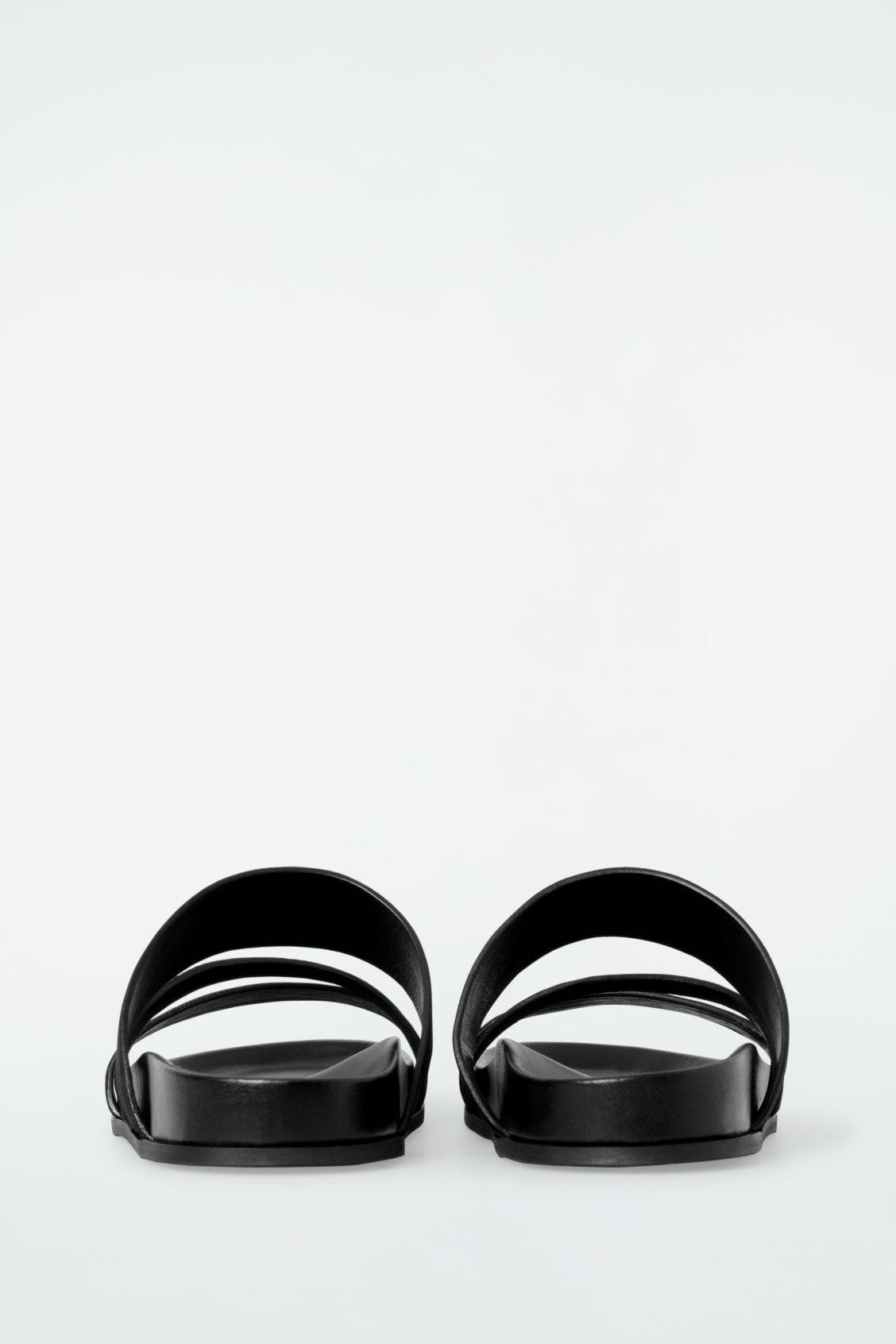 MULTI-STRAP SUEDE SANDALS Product Image