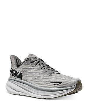 Hoka Mens Clifton 9 Running Sneakers in Ice Water Product Image