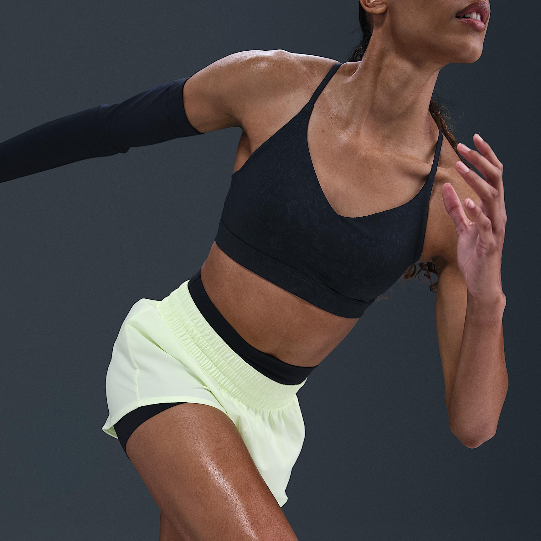Nike Women's Indy Light Support Padded Floral Sports Bra Product Image