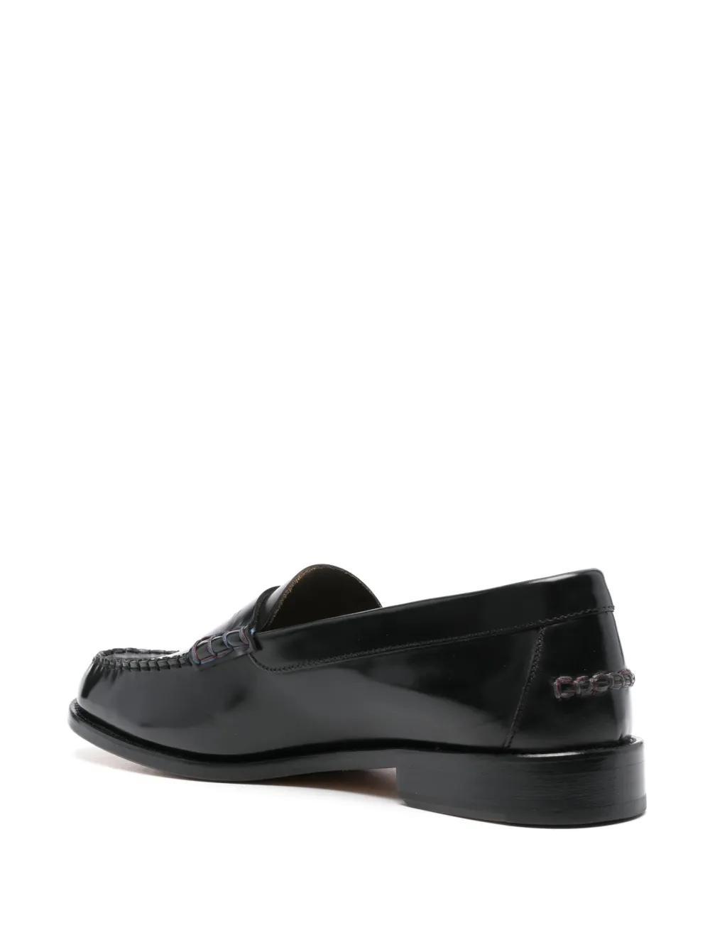 leather penny loafers Product Image