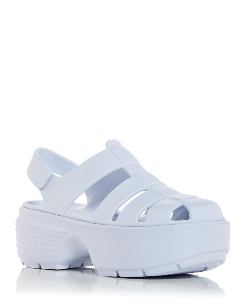 Crocs Womens Stomp Slingback Platform Fisherman Sandals Product Image