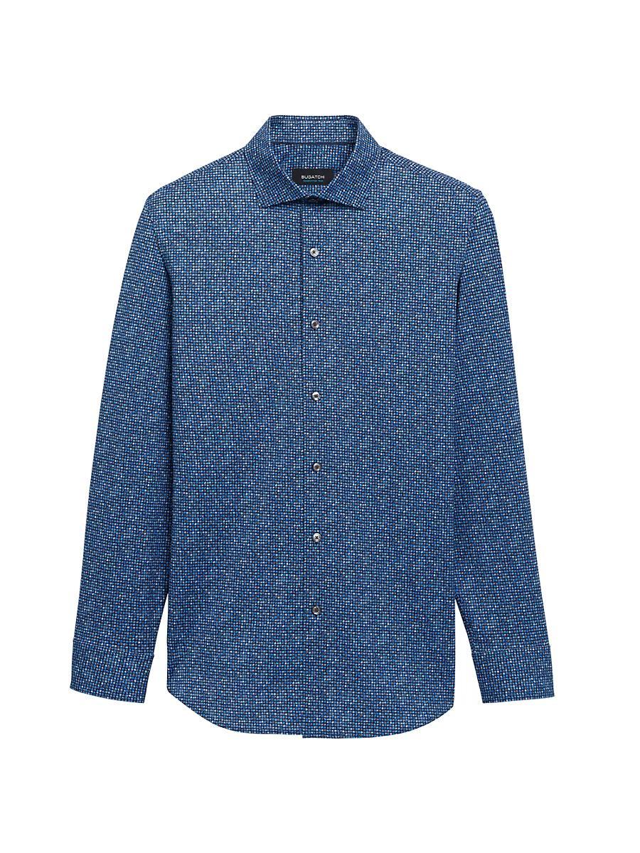 Mens Ooohcotton Tech Collection Tech Mosaic Print Shirt Product Image