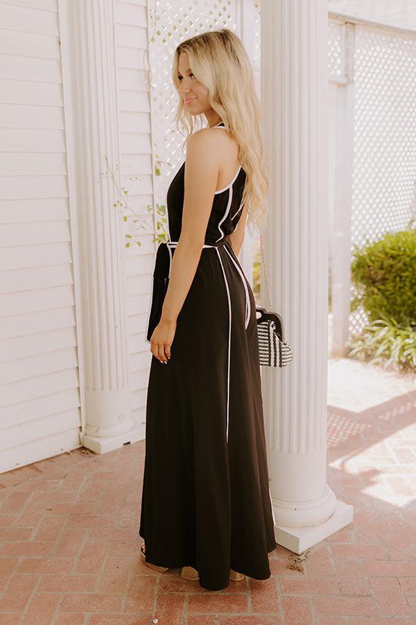 Belle of the Parade Wide Leg Jumpsuit in Black Product Image
