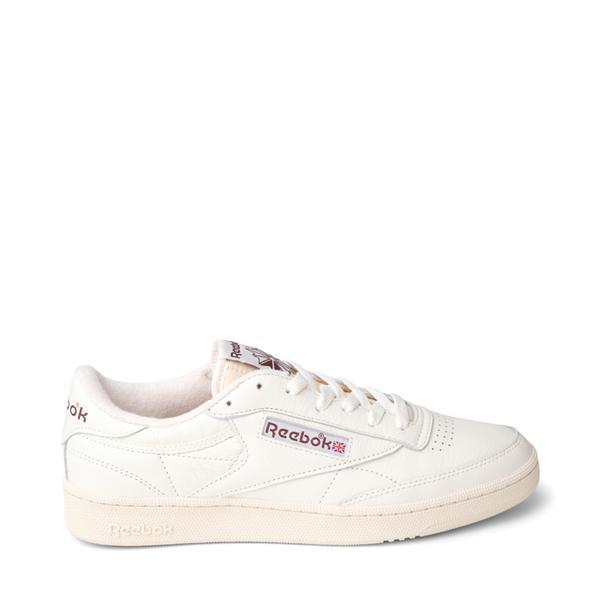 Mens Reebok Club C Vintage 85 Athletic Shoe - Chalk / Maroon Product Image