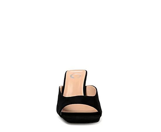 Journee Larna Womens Kitten Sandals Green Product Image