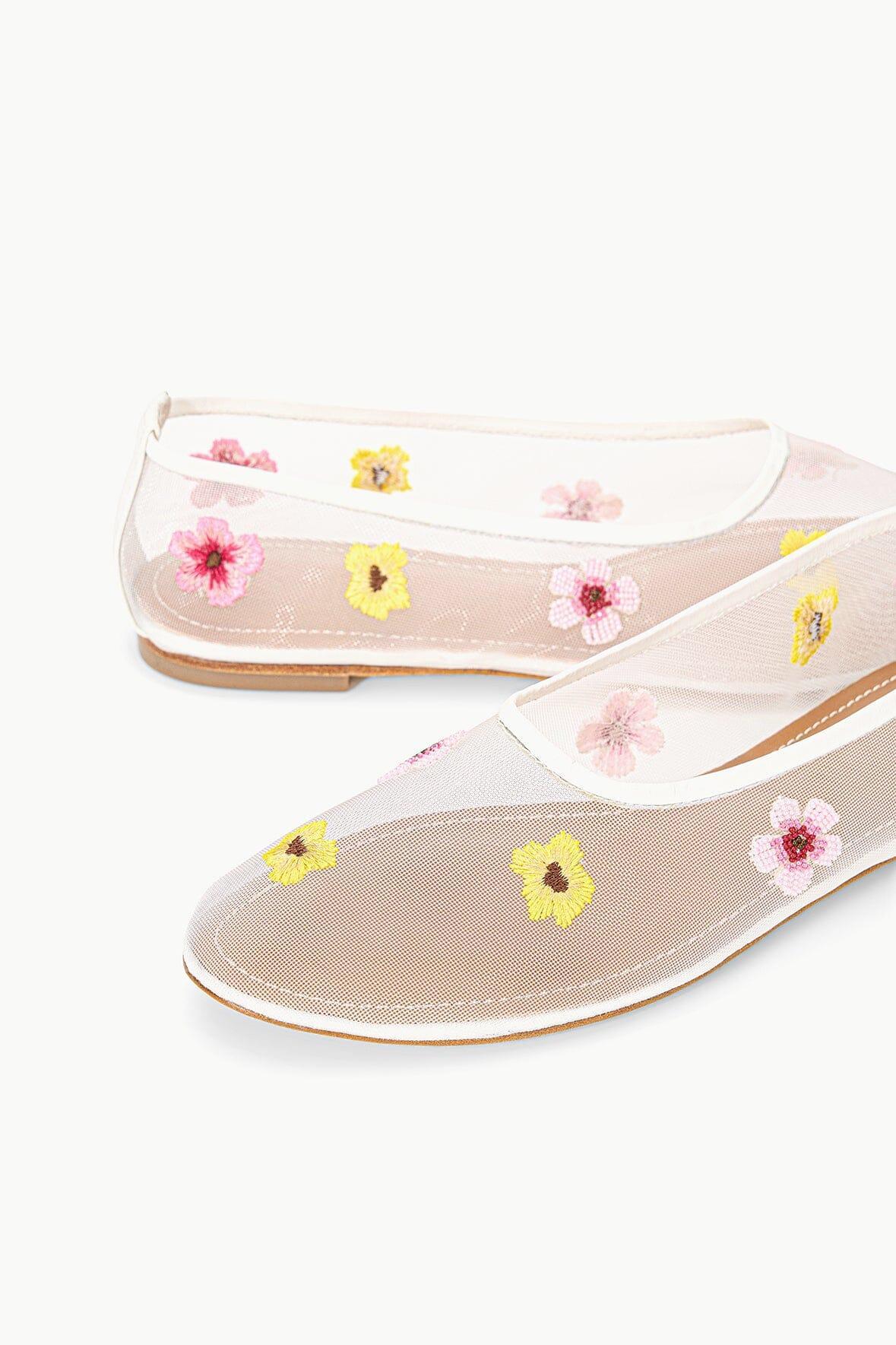 ALBA BALLET FLAT | BLOSSOM FLORAL MESH Product Image