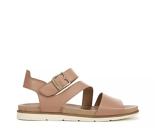 Dr. Scholl's Nicely Fun Women's Ankle Strappy Sandal, Size: 11, Tawny Brown Product Image