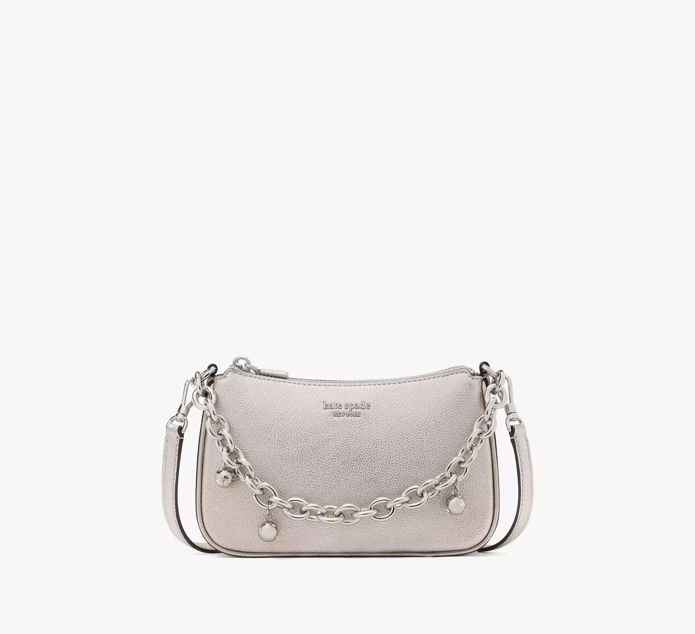 Jolie Metallic Small Convertible Crossbody Product Image
