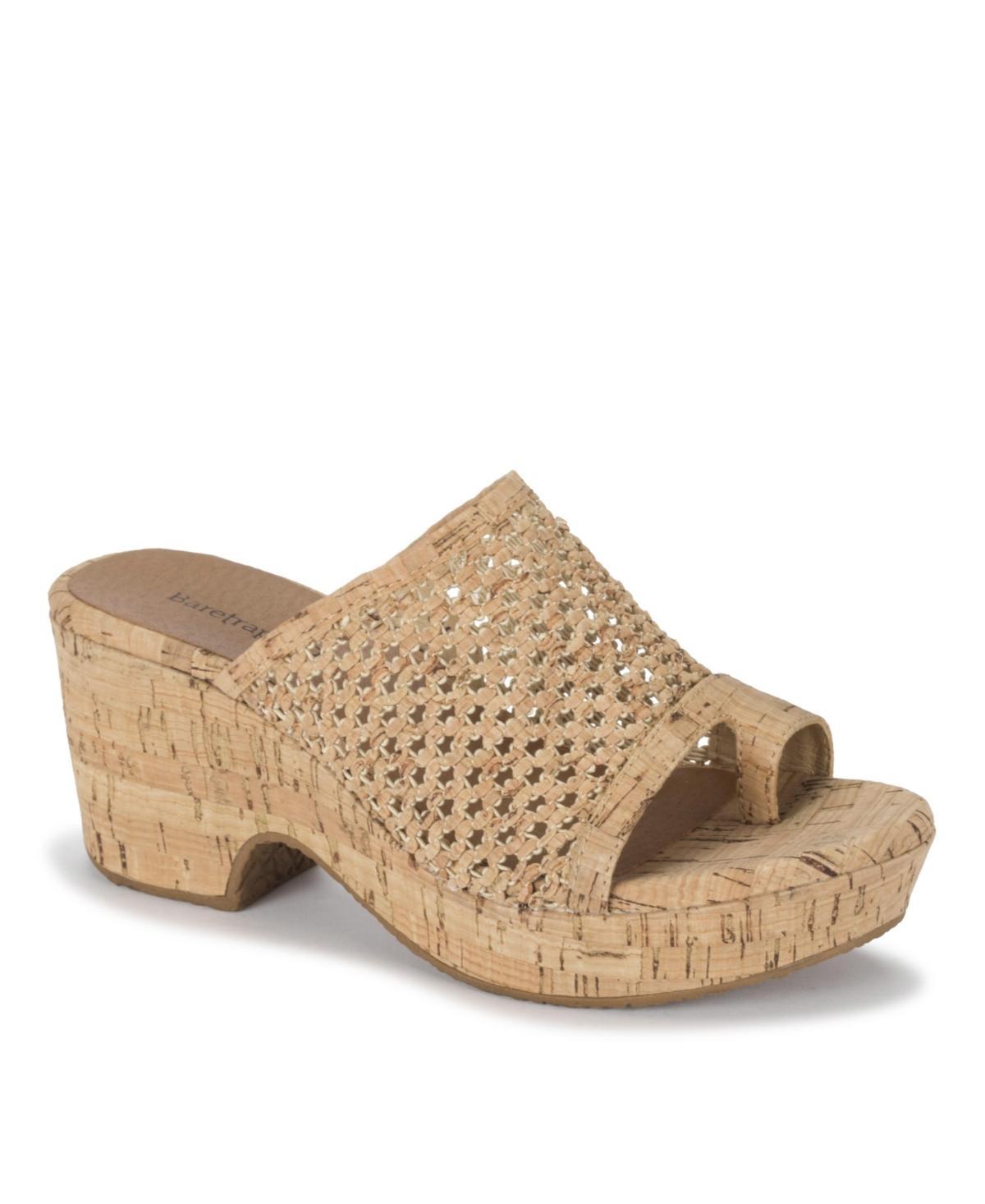 Baretraps Bethie Women's Wedge Sandals, Size: 7.5, Caramel Product Image