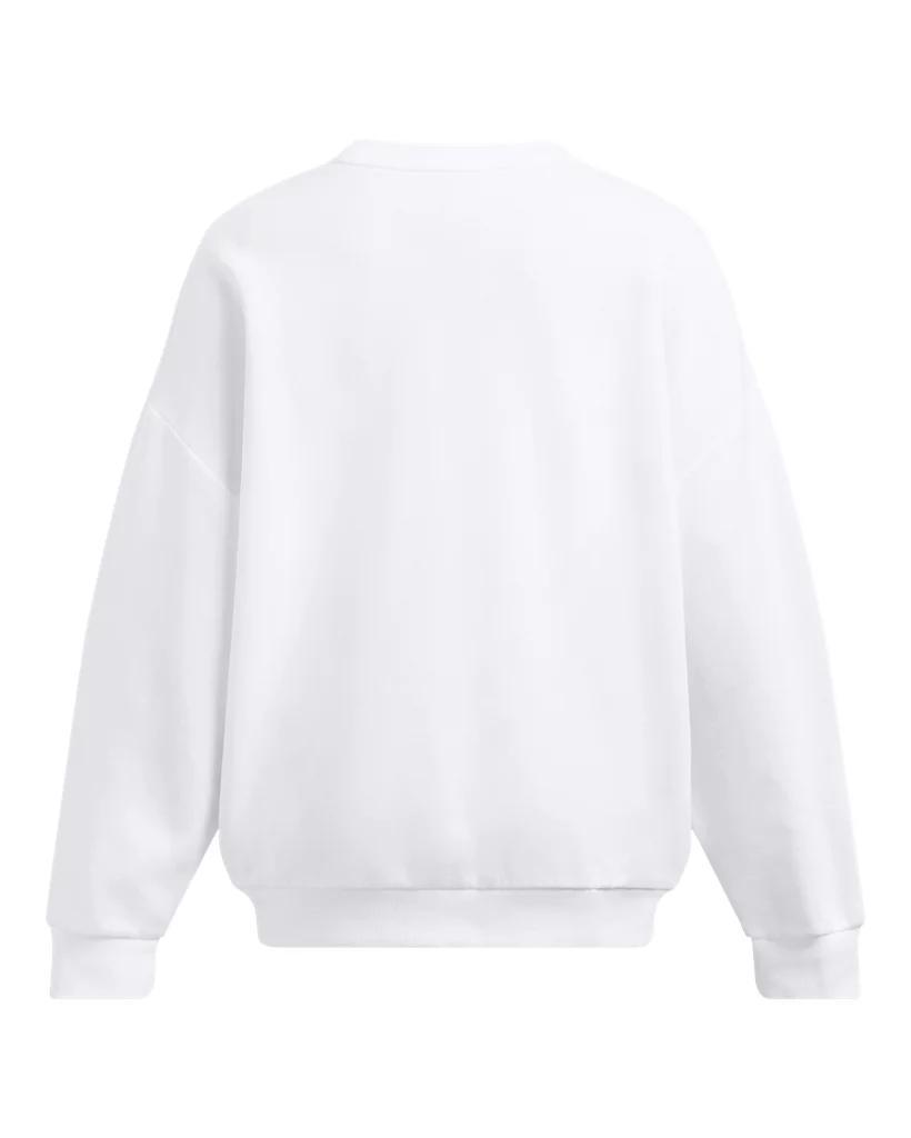 Women's UA Rival Fleece Oversized Crew Product Image