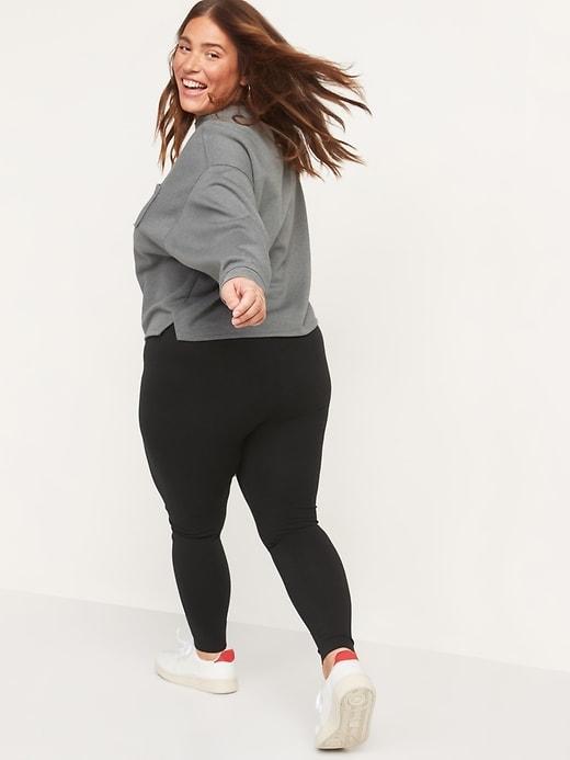 High-Waisted Jersey Leggings Product Image