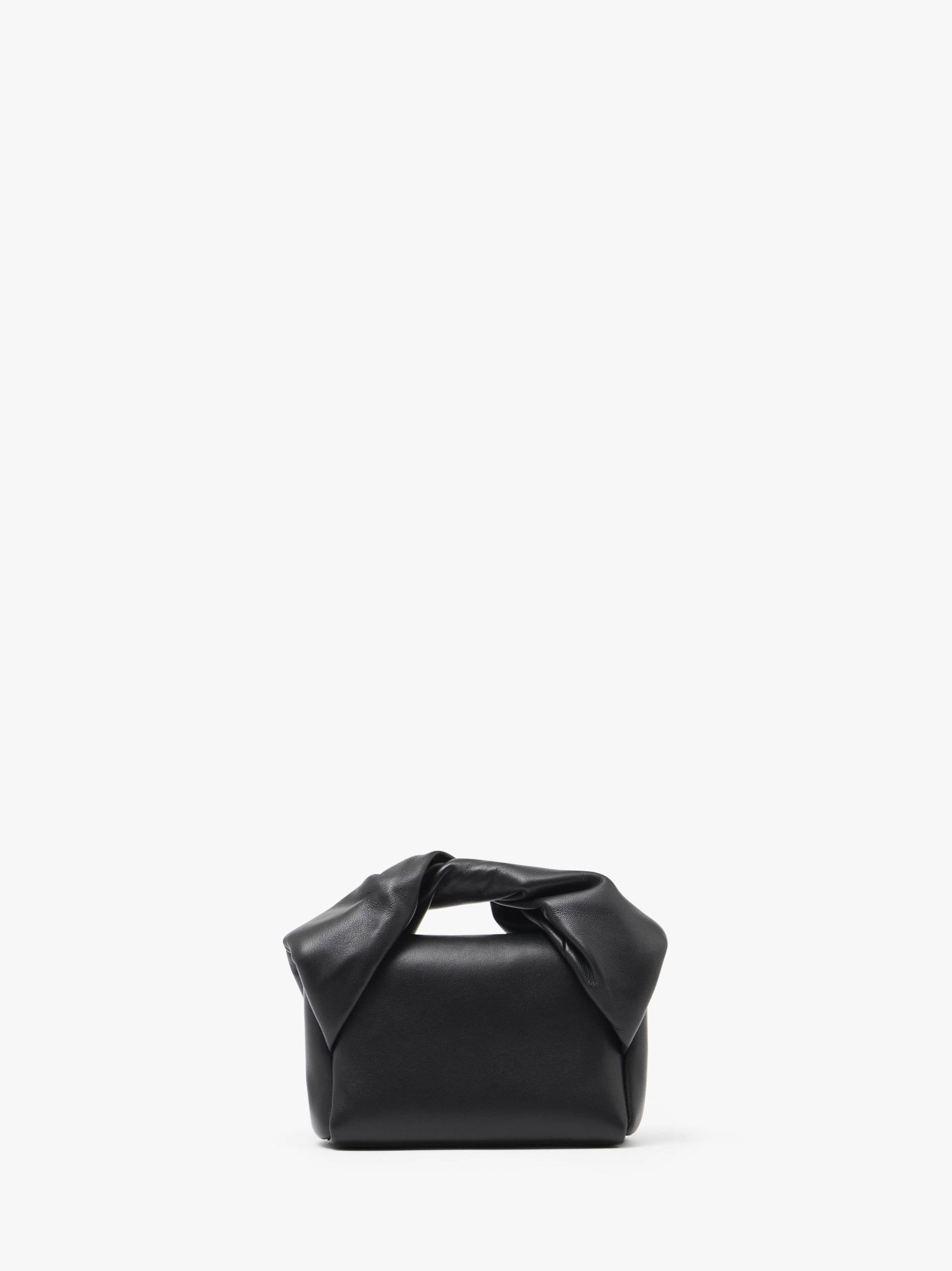 SMALL TWISTER - LEATHER TOP HANDLE BAG Product Image