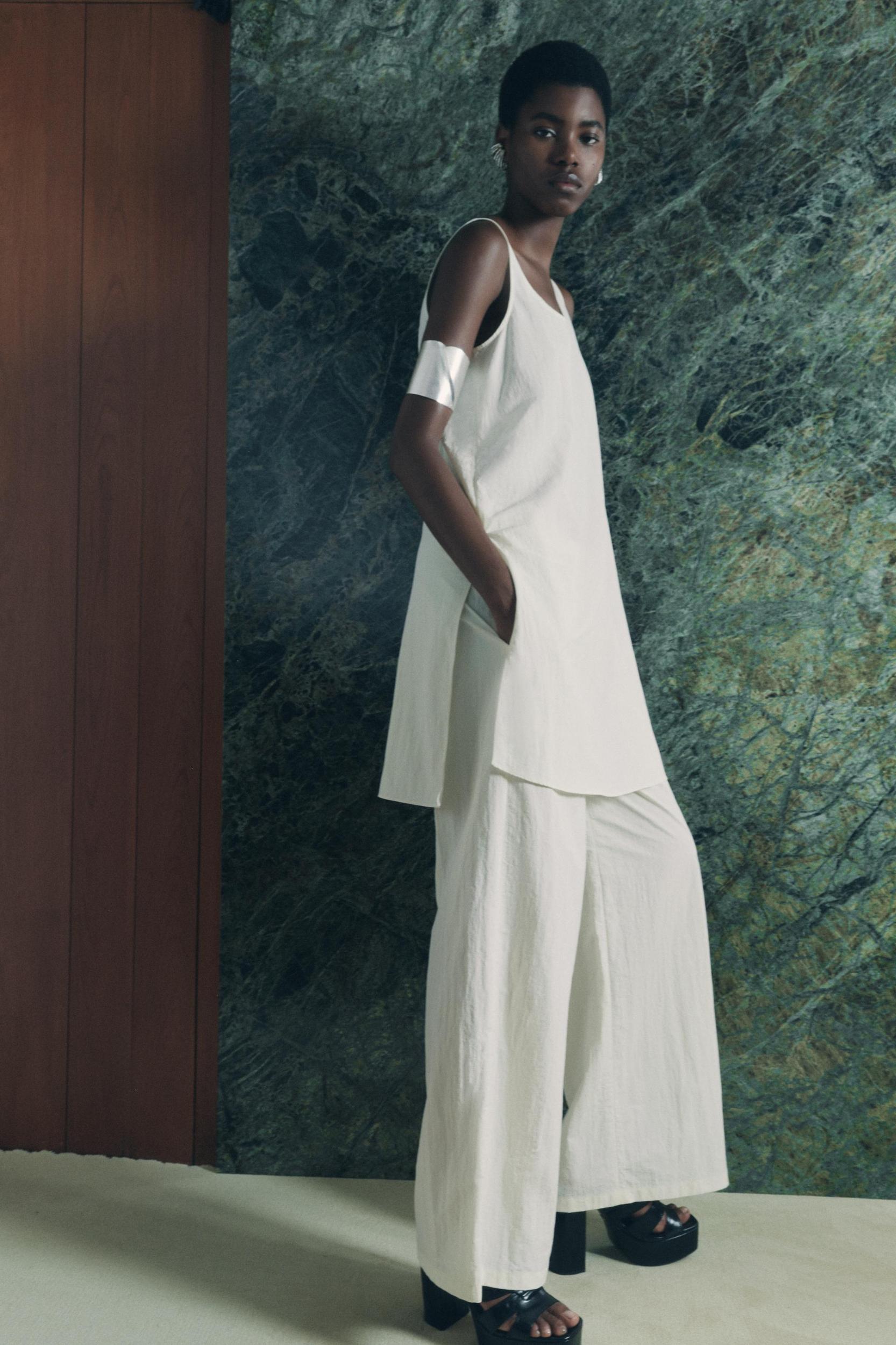 WIDE LEG PANTS ZW COLLECTION Product Image