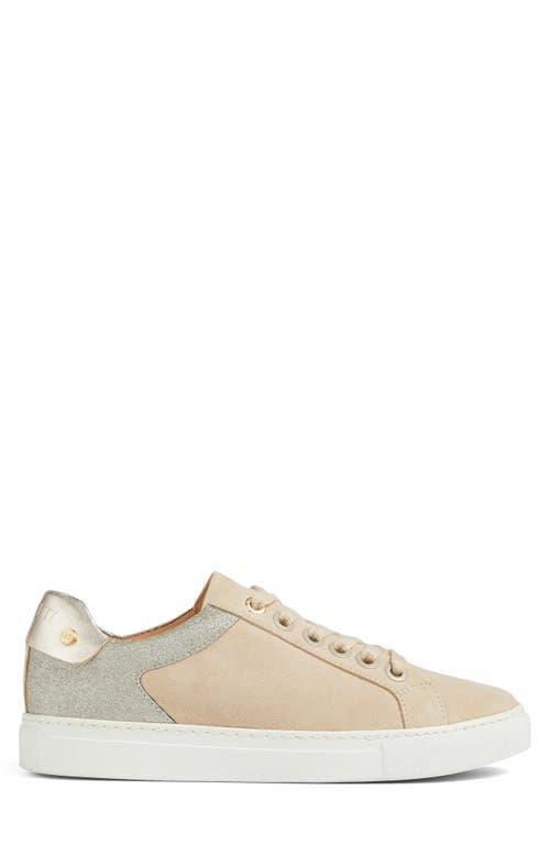 LK BENNETT Signature Stud Trainer Sneaker In Cream Multi Product Image