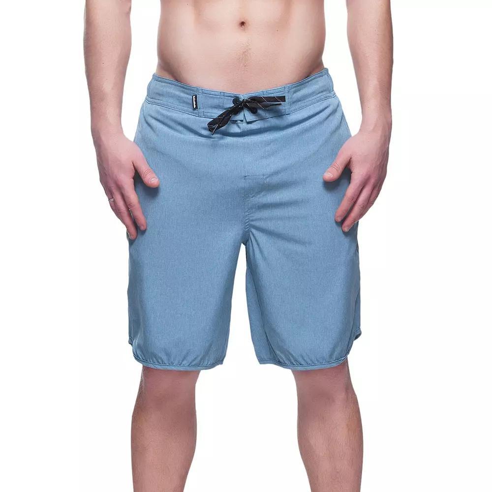 Men's Rokka&Rolla 9" Stretch Swim Trunks, Size: XL, Blue Product Image