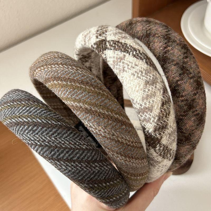 Plaid Headband Product Image