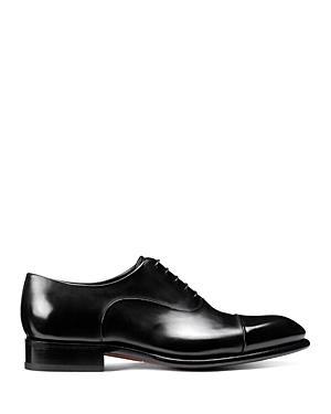 Mens Isaac Cap-Toe Leather Oxford Shoes Product Image
