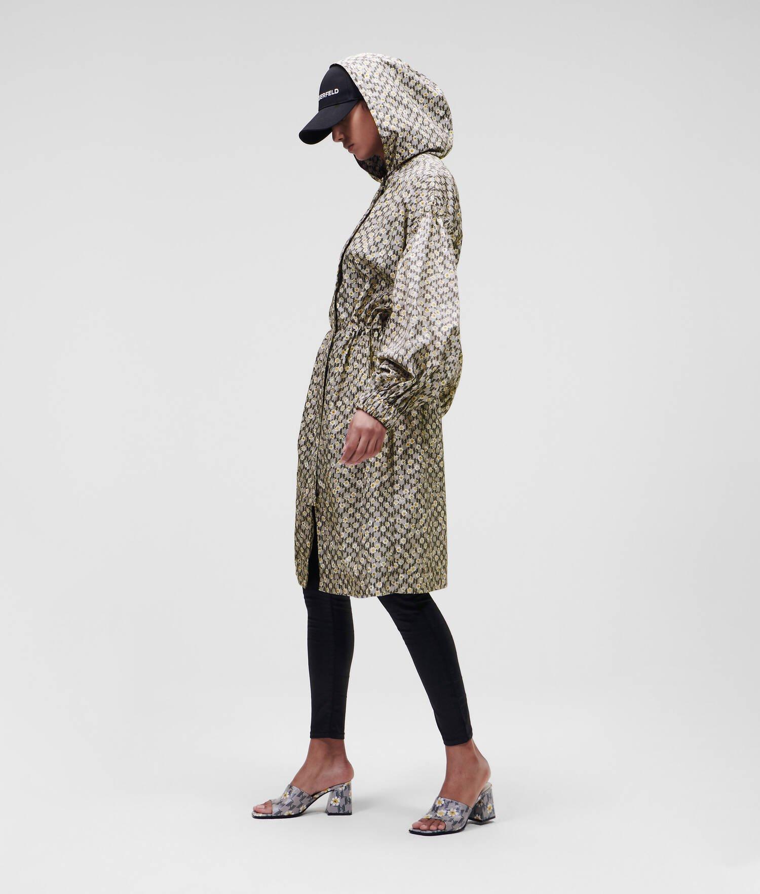 FLORAL-PRINT PARKA Product Image