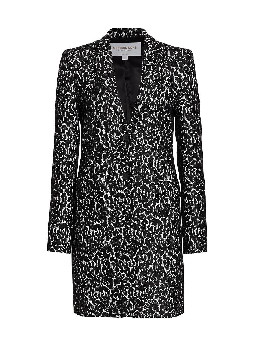 Womens Reefer Lace Coat Product Image