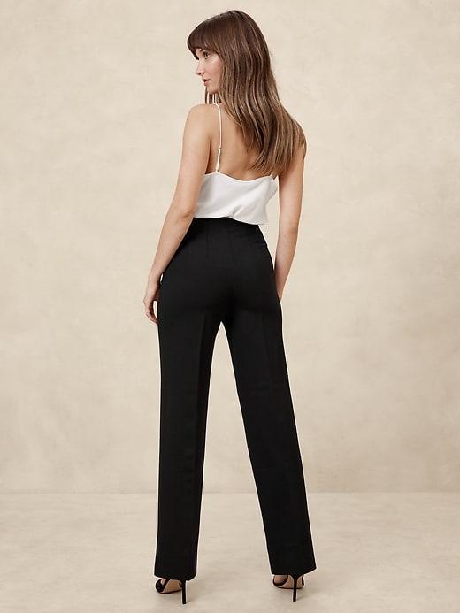 Straight Ponte Pull-On Pant Product Image