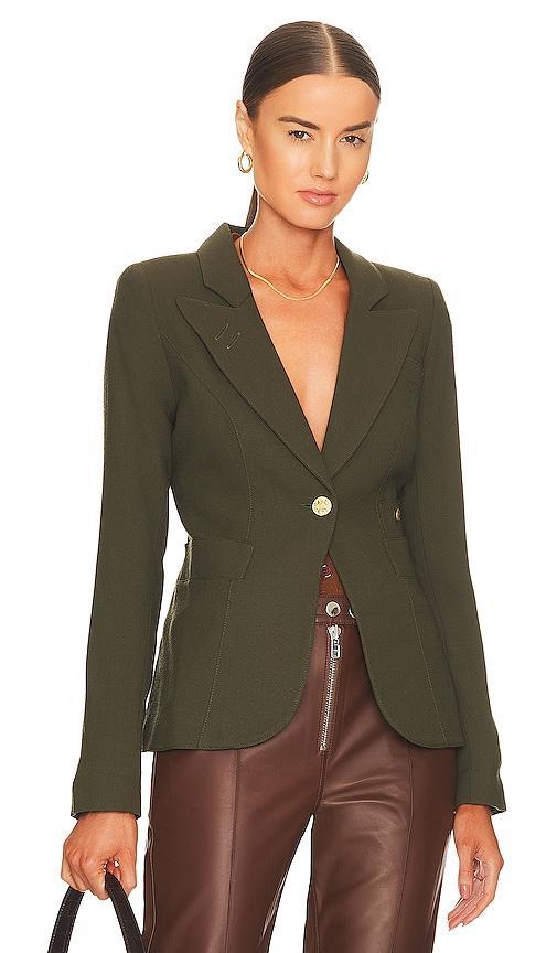 Womens Duchess Single-Breasted Wool Blazer Product Image